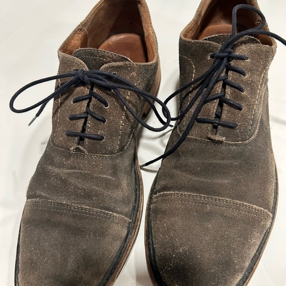FRYE Paul Bal brown Suede Men’s Oxfords Shoes size 9.5 main image 9